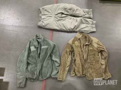 (95) Cold Weather Jackets, (4) Pairs of Cold Weather Trousers & Assorted Items