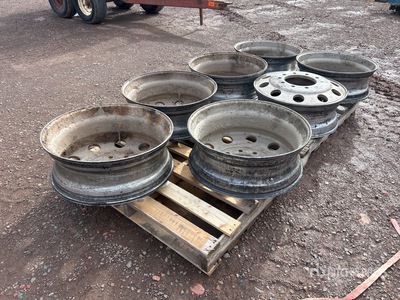Quantity of (7) Aluminum Wheels