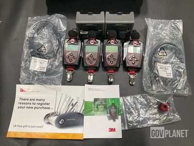 (4) Quest Technologies eg5 Dosimeters