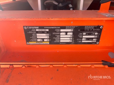 2018 Snorkel S4726E Electric Scissor Lift