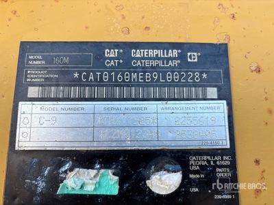 2008 Cat 160M Motoniveladora