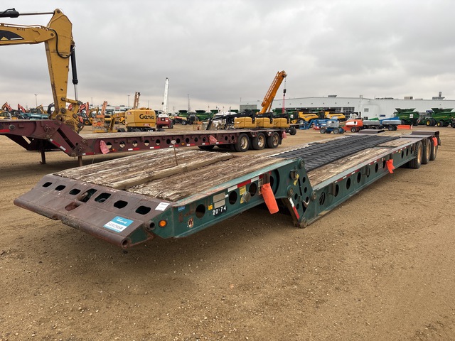 1998 Knight 48 ft Tri/A Folding Neck Trailer