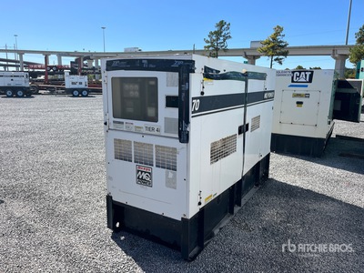 Multiquip DCA70SSJU 56 kW Skid-Mounted Generator Set (Inoperable)