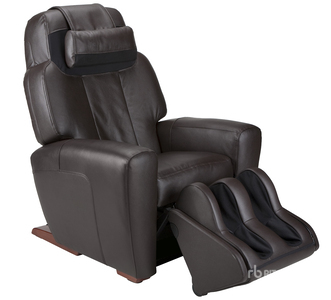 Human Touch AcuTouch 9500 Premium Leather Full-Body Massage Chair Recliner with Heat - Espresso (Unused)
