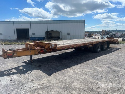 2014 Hudson Bros HTD18D 20 ft T/A Plant Trailer