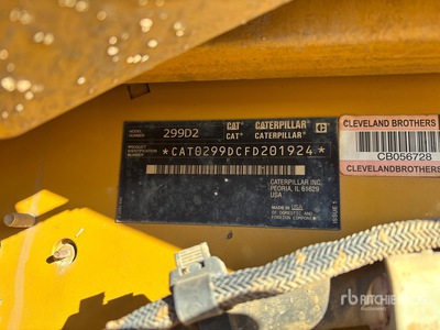 2017 Cat 299D2 Compact Track Loader