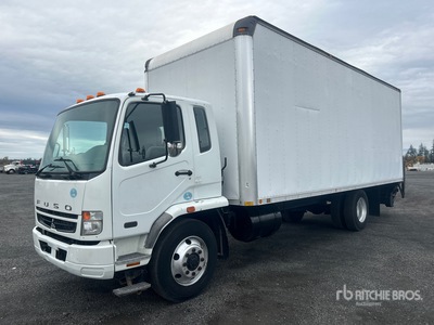 2010 Mitsubishi Fuso FK260 4x2 Van Truck