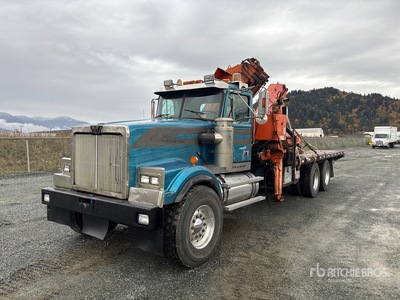 Atlas 180-1 Knuckle Boom on 1995 Western Star 4900 6x4 Kranwägen