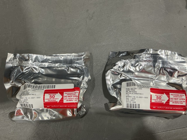 (15) Simmonds Precision AM1528M2 Alternating Current Motors