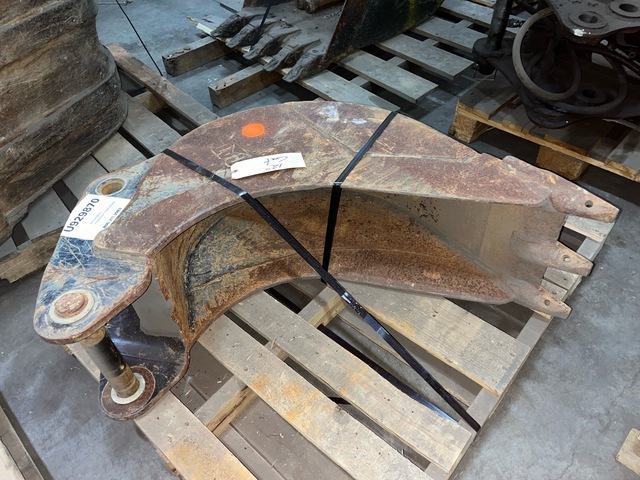 Cat 12 in Digging Excavator Bucket