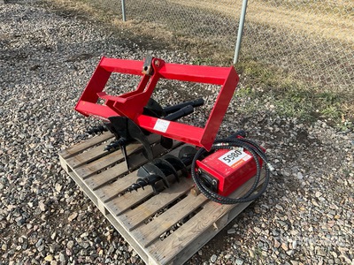 Quantity of (3) VICSEC Skid Steer Auger (Unused)