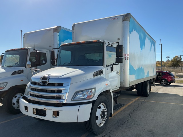 2012 Hino 268 4x2 Van Truck