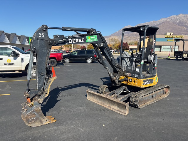 John Deere 35G Mini Excavator