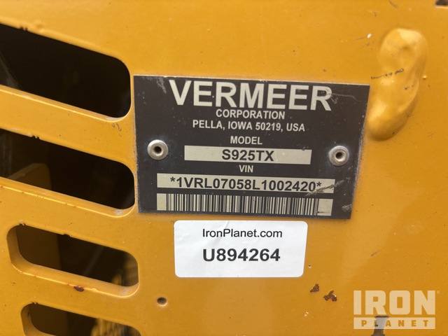 MINI CARGADOR SOBRE ORUGAS COMPACTO 2020 VERMEER S925TX