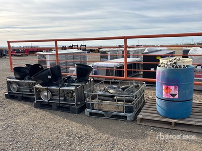 Quantity of (4) Roxell Electric Chain Disc Feed Delivery System