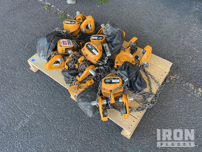 Quantity of (6) 250 kg Lifting Blocks