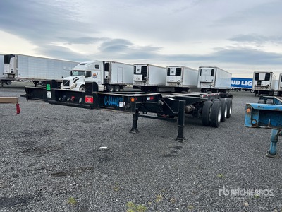 2023 DeLucio 30 ft Tri/A Extendable Container Trailer