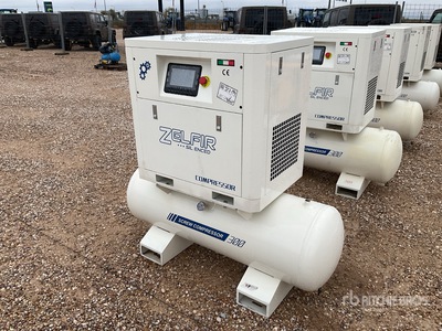 2025 Zelfir HV7.5G 1.1 m3/min Skid-Mounted Electric Air Compressor (Unused)