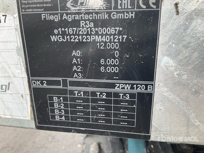 2023 Fliegl ZPW 120B Ballenwagen (Unused)