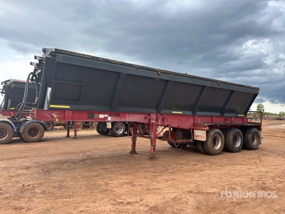 2012 Tristar 9 m Tri/A Remolque de descarga lateral