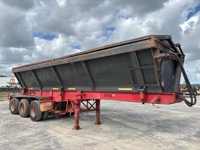 2012 Tristar 9 m Tri/A Remolque de descarga lateral