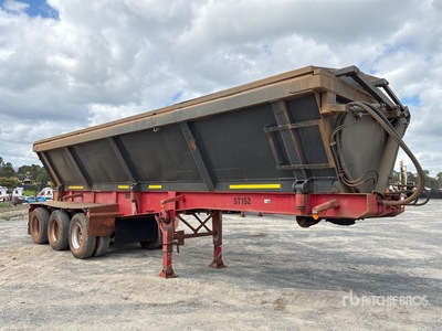 2011 Tristar 9 m Tri/A Remolque de descarga lateral