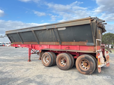 2011 Tristar 9 m Tri/A Seitenkippanhänger