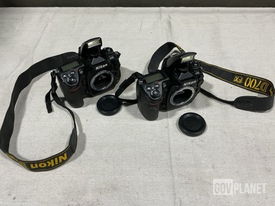(2) Nikon D700 Digital Cameras