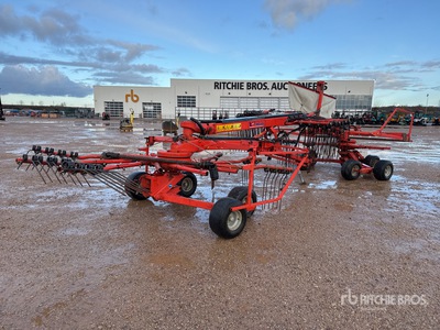 2012 Kuhn GA 7932 7.8 m Semi-Mount 2 Rotor Andainneur Hay Rake