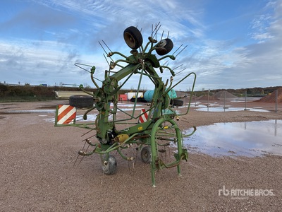 2002 Krone KW6.70/6 6.7 m 3-Point 6 Rotor Faneuse テッダー