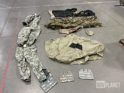 (2) Tents, (33) M4 Three Mag Pouches & Assorted Items