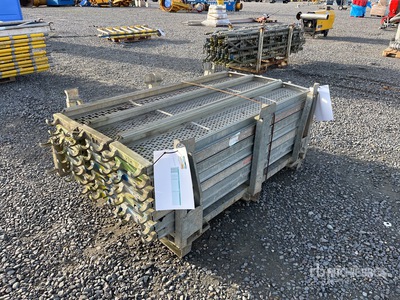 Quantity of (22) PLETTAC CO. L200 W32 Steel Deck