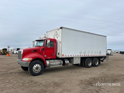 2016 Peterbilt 348 6x4 Van Truck