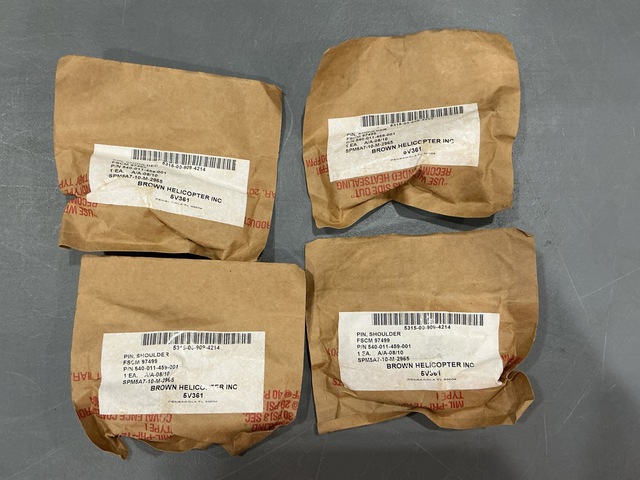 (11) Bell Textron 540-011-459-1 Shoulder Pins (11) Bell Textron 540-011-459-1 Shoulder Pins