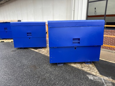 Quantity of (2) Armorgard SB49 Job Site Box (Unused)