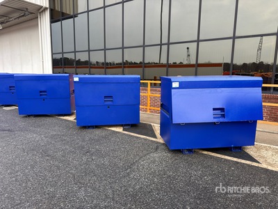 Quantity of (3) Armorgard SB49 Job Site Box (Unused)