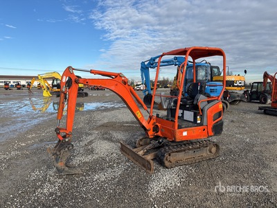 2018 Kubota KX016-4HG Mini Excavadora