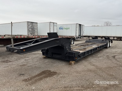 2000 Eager Beaver T/A Removable Gooseneck Lowboy Trailer