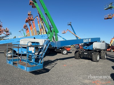 2018 Genie S85 XC 4WD Diesel Telescopic Boom Lift