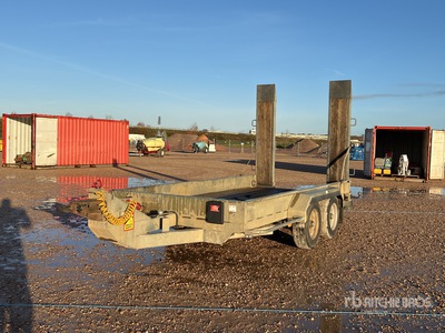 2014 Hubiere 8000 kg Tri/A Remorque Plant Trailer