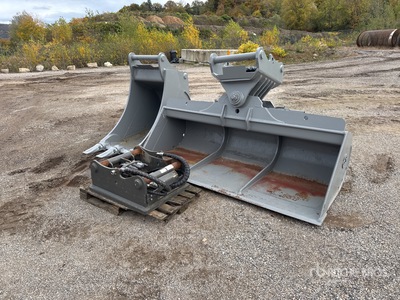 Qte D'Attachements De Pelle Qty Of