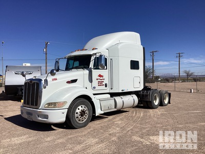 2011 Peterbilt 386 6x4 Cabeza Tractora Cabina Dormitorio