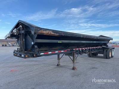 2002 Trail King 35 ft T/A Side Dump Trailer