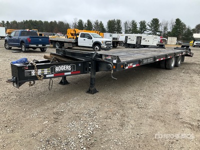 2021 Rogers Tag 21XXL 42000 lb 30 ft T/A Equipment Trailer