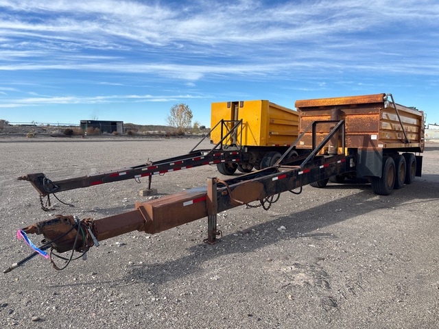 2000 Williamsen WDED3W-SL16-16 Tri/A Pup Dump Trailer