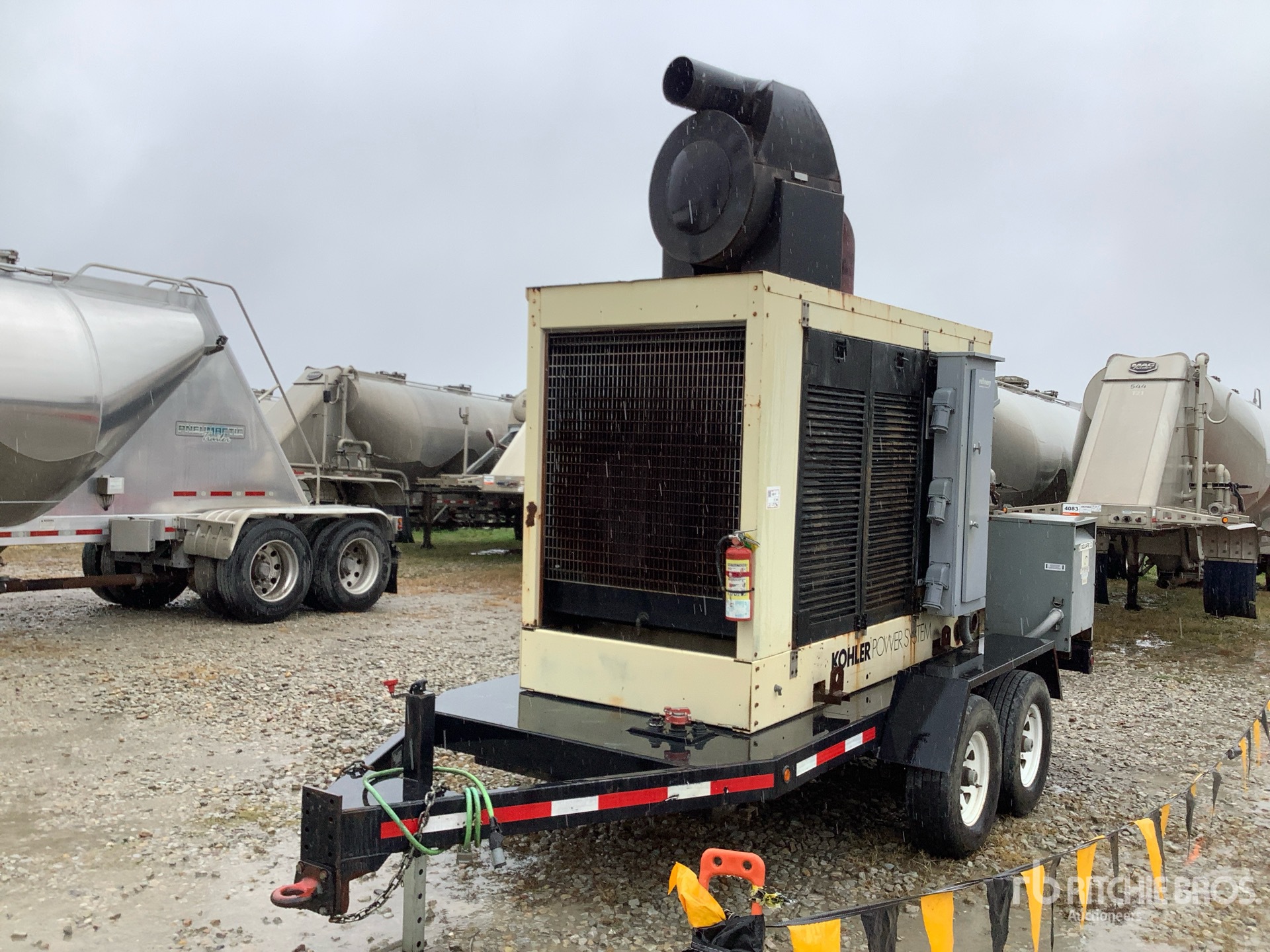 2010 Kohler 350-R0ZD71 350 kW 350 kW Mobile Stand-By Generator Set