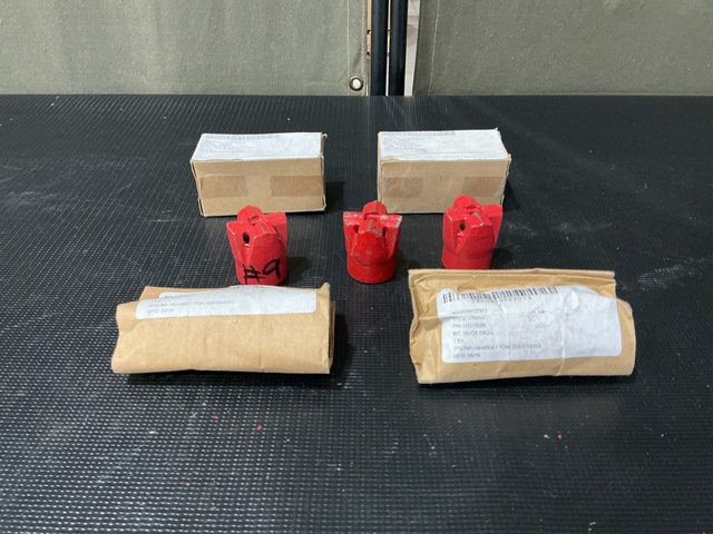 (147) Assorted Rock Drill Bits