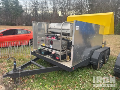 2021 Advance T/A T/A Turntable Trash Can Cleaning Trailer Varios remolque (Inoperable)