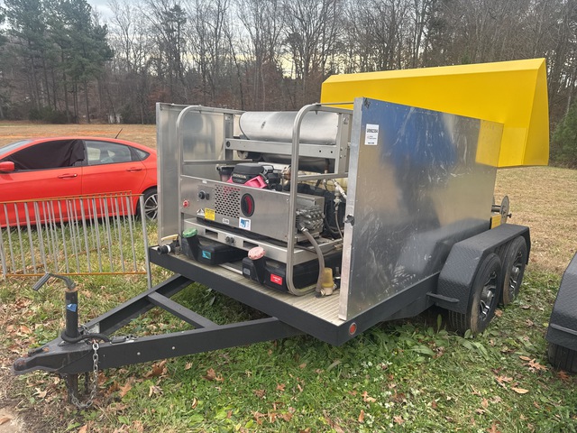 2021 Advance 7'X12' T/A Trash Can Cleaning Trailer