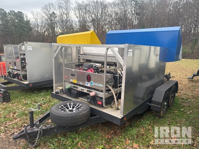 2021 Advance T/A T/A Turntable Trash Can Cleaning Trailer Varios remolque